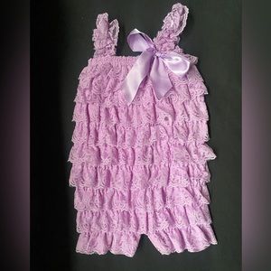Baby girl Lace romper